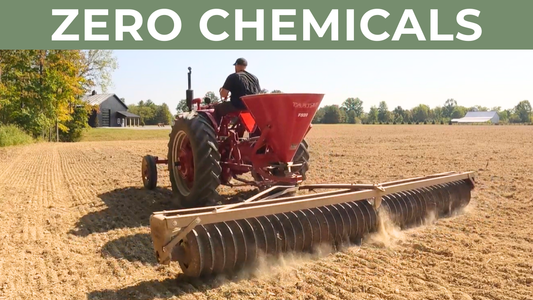 Seeding New Pasture The Old Way