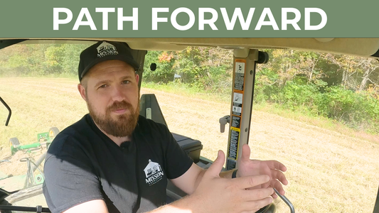 Breaking Down My Joel Salatin-Style Business Plan While Powering Through Tall Johnson Grass