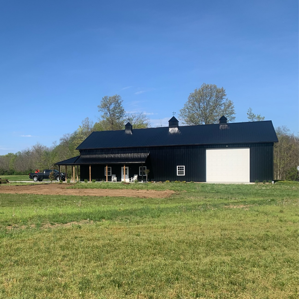 Lawn Care Around the Barndo