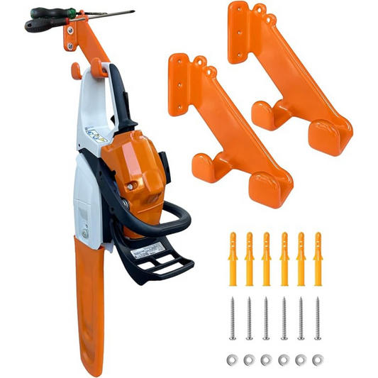 Chainsaw Wall Mount: OSROENE Heavy-Duty Chainsaw Hanger