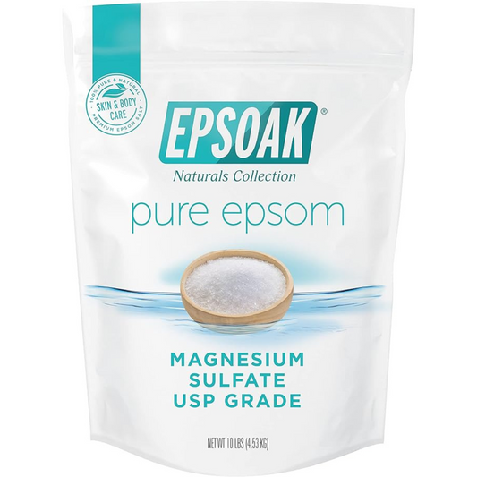 Soak for Muscle Recovery: Epsoak Epsom Salt