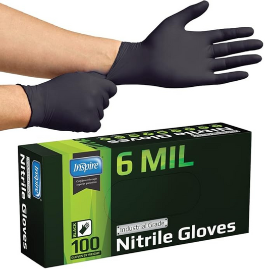 Disposable nitrile gloves for farm safety