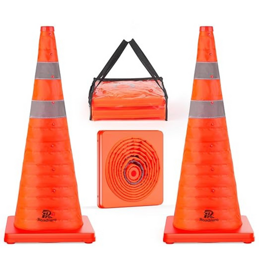 Safety cones for the farm. 