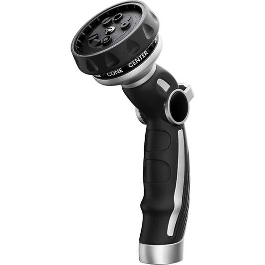 Farm Garden Hose Nozzle: Restmo Heavy-Duty Metal Spray Nozzle
